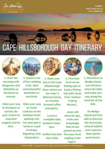 Day Itinerary of Cape Hillsborough